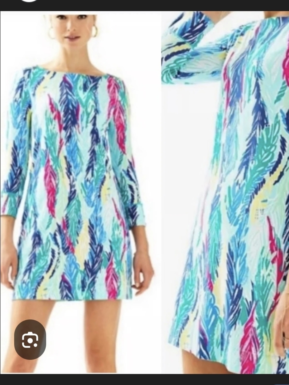 Lilly Pulitzer Feather Dress